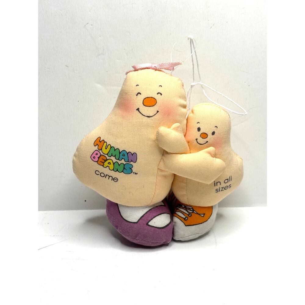 Vintage Human Beans Plush Figure American Greetings 1982 Body Positive Stuffed